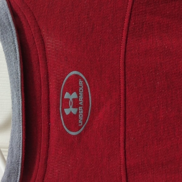 Under Armour Men's Loose Long Sleeve Polo w/1/4 Zip Size Medium - Picture 6 of 7